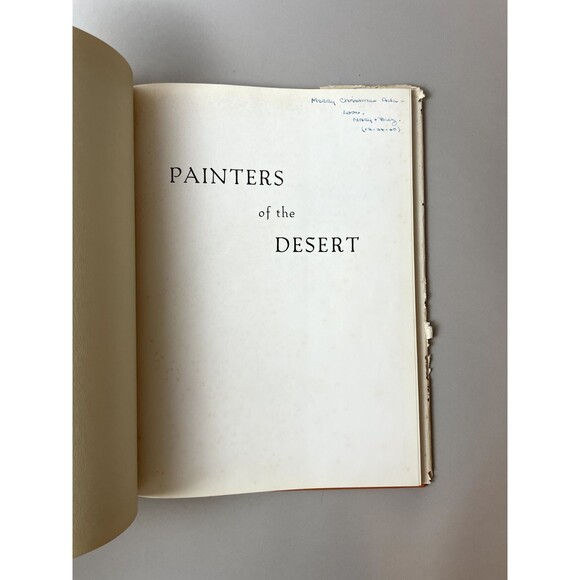 RARE Limited Edition - Ed Ainsworth - Painters of the Desert 1961 - Picture 5 of 13